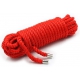 Metal Head Bondage Rope ROUGE 5 M