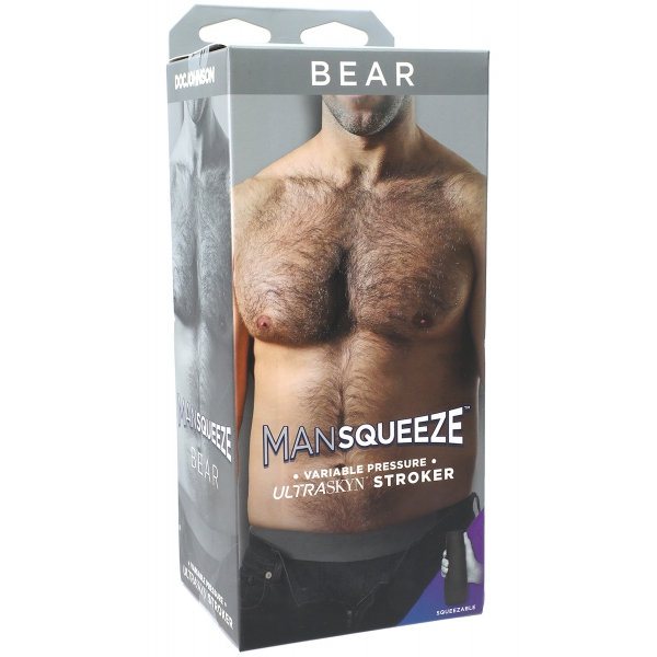 Masturbateur Man Squeeze Bear