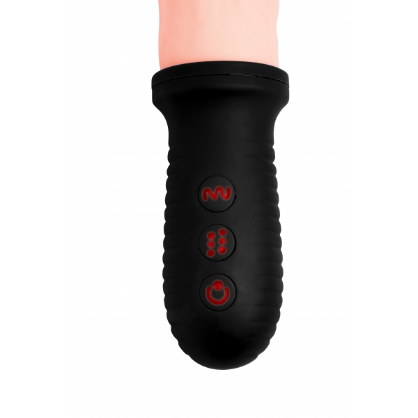 Dildo Handvat met Auto Pounder 17 x 4 cm