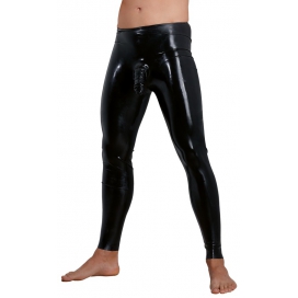 The Latex Collection Latex legging with penis sheath