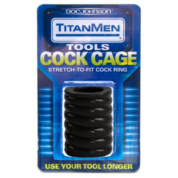 Ballstretcher Cock Cage 50mm Noir