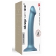 Dildo Strap-On-Me M 16 x 4 cm Brilho Metálico Azul