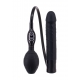 Aufblasbarer vibrierender Dildo Thin power 15 x 3 cm