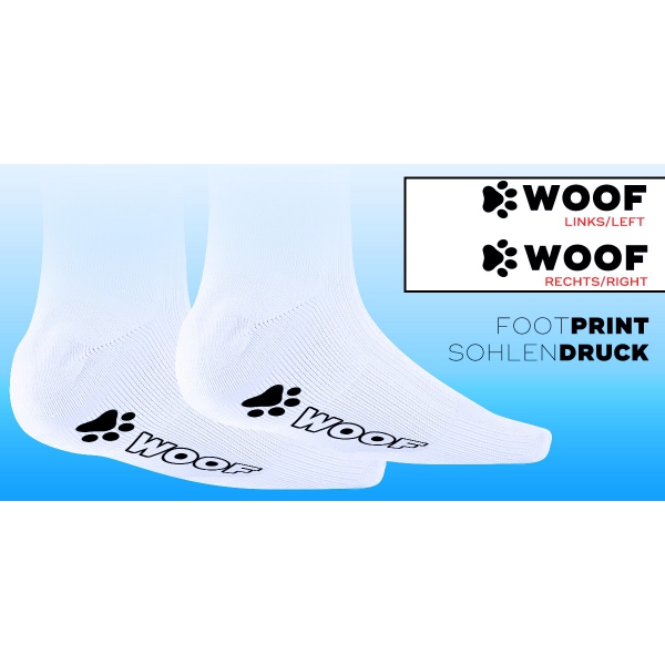 Sneak Woof Puppy Socken Rot