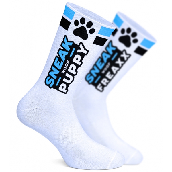 Sneak Woof Puppy Sokken Blauw