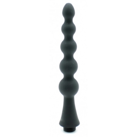 Rimba Embout de Lavement anal BEADS Silicone 17 x 3 cm