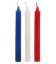 Conjunto de 3 velas de cera quente SM 17,5 cm