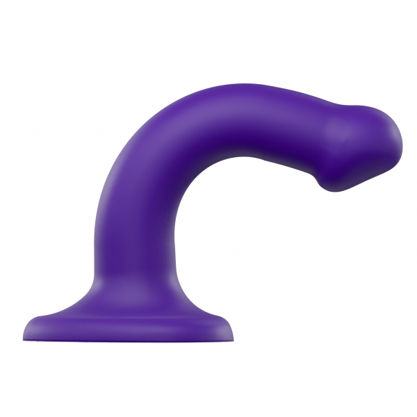 Dildo Strap-On-Me Bendable S 15 x 3,5 cm Viola