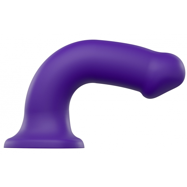 Dildo Strap-On-Me Bendable XL 18 x 4,5 cm Viola