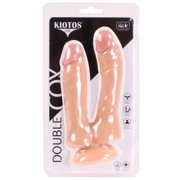 Cox dubbele dildo 13 x 3,5 cm