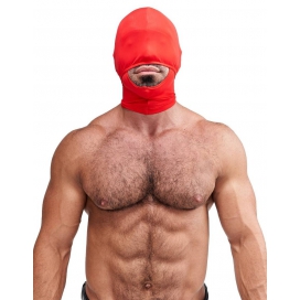 Lycra-Haube Mister B Rot