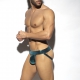 Jockstrap Shiny Trendy Petrol Blue