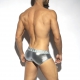 Shiny Party Silver Briefs