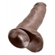 Grande Dildo King Cock 26 x 7,8 cm Castanho