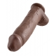 Grande Dildo King Cock 26 x 7,8 cm Castanho