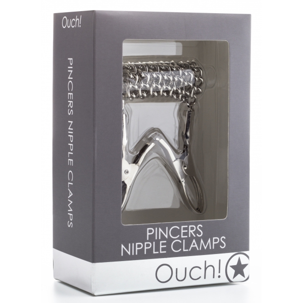 Pincers Chain Nipple Clamp 35cm Metal