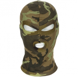 The Red Camouflage cotton balaclava