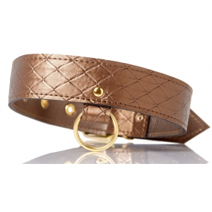 Allure X-Play Darling Pet Bronce collar y correa 1m