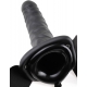 Consolador con cinturón hueco vibrador 21 x 4,5 cm