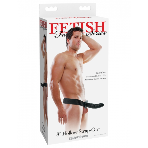 Umschnalldildo Hollow Strap On 21 x 4.5 cm