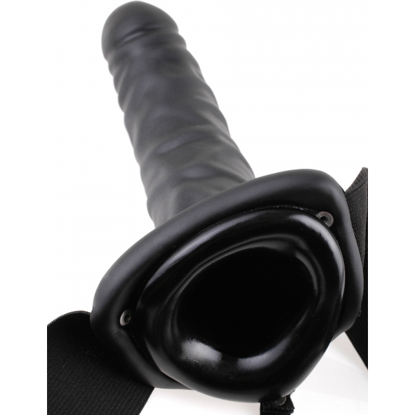 Hollow Strap On dildo 21 x 4.5 cm