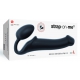 Dildo + Plug STRAP-ON-ME Bendable L 16 x 3.7 cm Black