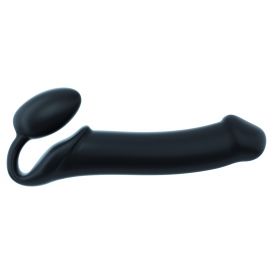 strap on me Consolador + Plug STRAP-ON-ME Bendable XL 16 x 4,5 cm Negro