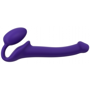 strap on me Dildo + Plug STRAP-ON-ME Bendable S 15 x 3,5 cm Viola