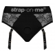 DIVA STRAP-ON-ME stoffen harnas maat L