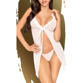 Penthouse After sunset Babydoll - White