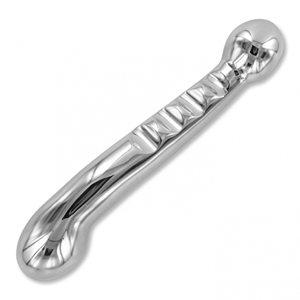 Eleven Elegant metal dildo 27 x 5.2cm