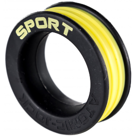 Sapatilha de Silicone Black-Yellow