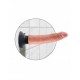 Dildo vibrante King Cock 18 x 4 cm