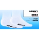 STINKY SOXX Socken Weiß-Gelb