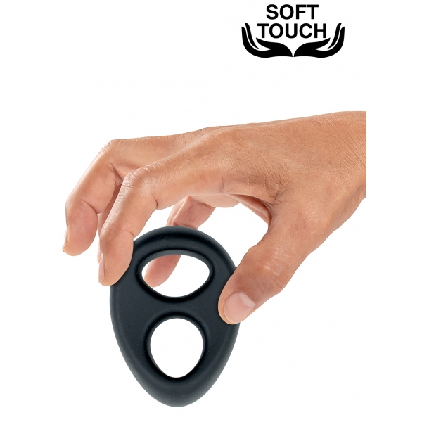 Ballstretcher en silicone DUO 6.5cm