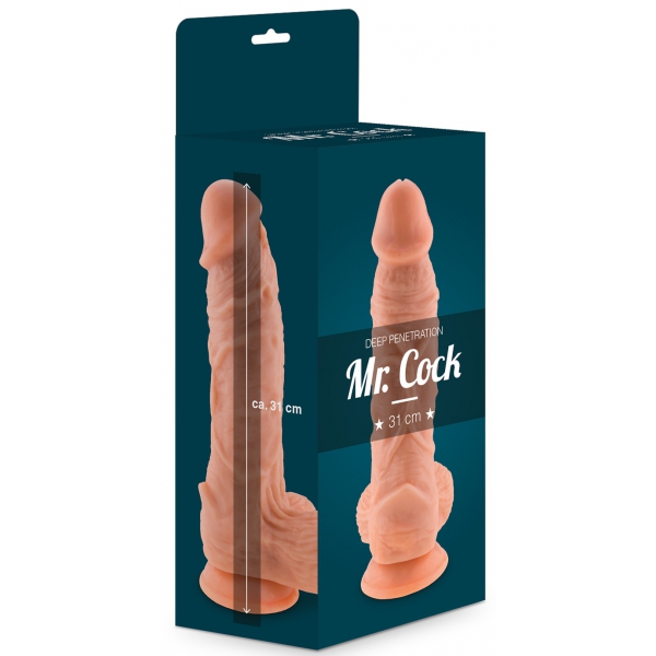 Consolador realista XL Mr Cock 24 x 7cm