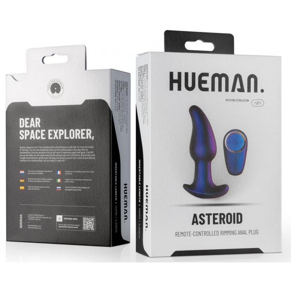 Tapón Vibrante Asteroide Hueman 11 x 4,3cm