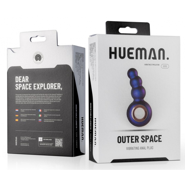 Stekker Vibrant Outer Space Hueman 7.2 x 3.5cm