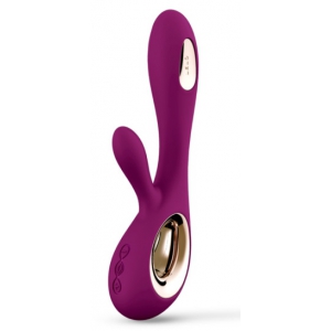 LELO SORAYA WAVE 22 x 3.8 cm Vibrator Malvenfarbig