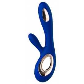 LELO Soraya Wave 22 x 3.8 cm Vibrator Nachtblau