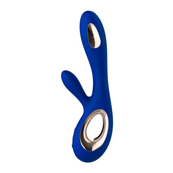 Soraya Wave 22 x 3.8 cm Vibrator Nachtblau