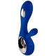 Vibrador de Onda Soraya 22 x 3,8 cm Azul Nocturno