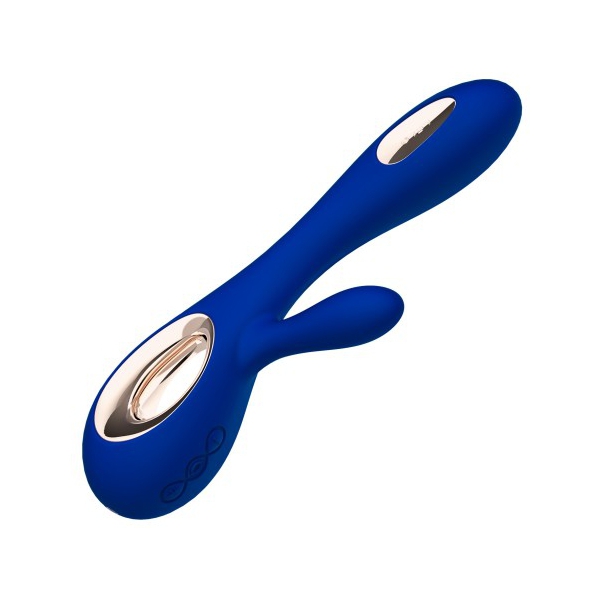 Soraya Wave 22 x 3.8 cm Vibrator Nachtblau