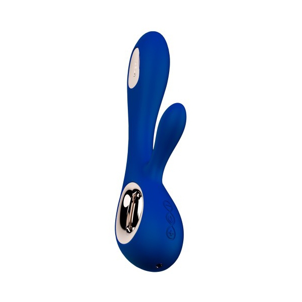 Soraya Wave 22 x 3.8 cm Vibrator Nachtblau