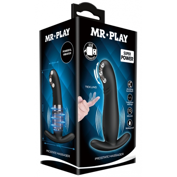 Estimulador de próstata Mr Play Tickling Finger 11 x 3.5cm