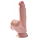 Realistische 3D Cock swingende ballen 15 x 4 cm