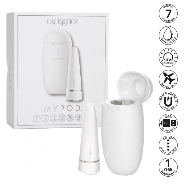 My Pod Clitoral Stimulator 7.5 x 2.5 cm White