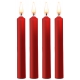 4er-Set SM Wax Mini Candles Rot