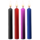 Set van 4 SM Wax Mini Kaarsen Multicolour
