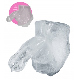 Cubo de hielo de pene gigante